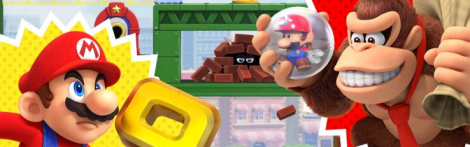 Banner Mario vs Donkey Kong