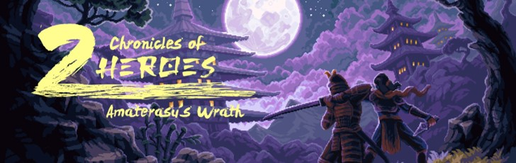 Banner Chronicles of 2 Heroes Amaterasus Wrath