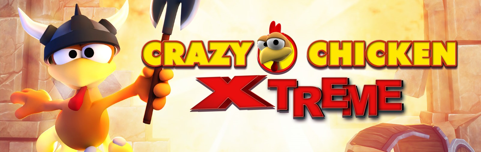 Banner Crazy Chicken Xtreme