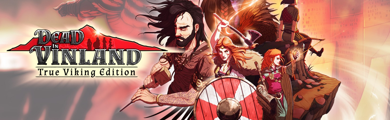 Banner Dead in Vinland True Viking edition