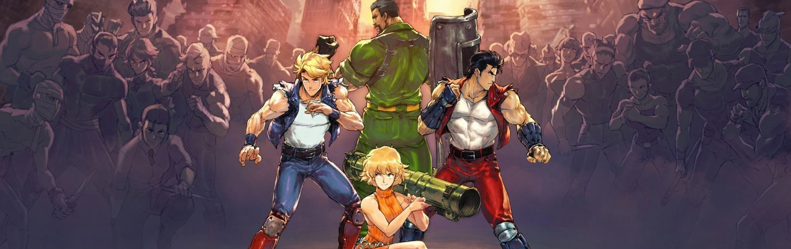 Banner Double Dragon Gaiden Rise of the Dragons