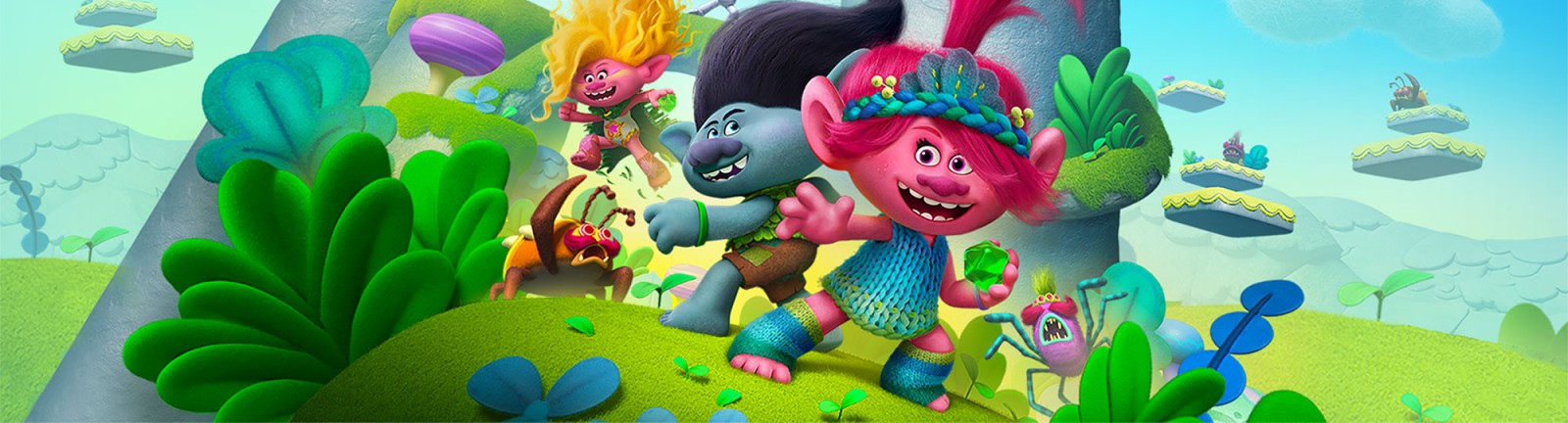 Banner DreamWorks Trolls Remix Rescue