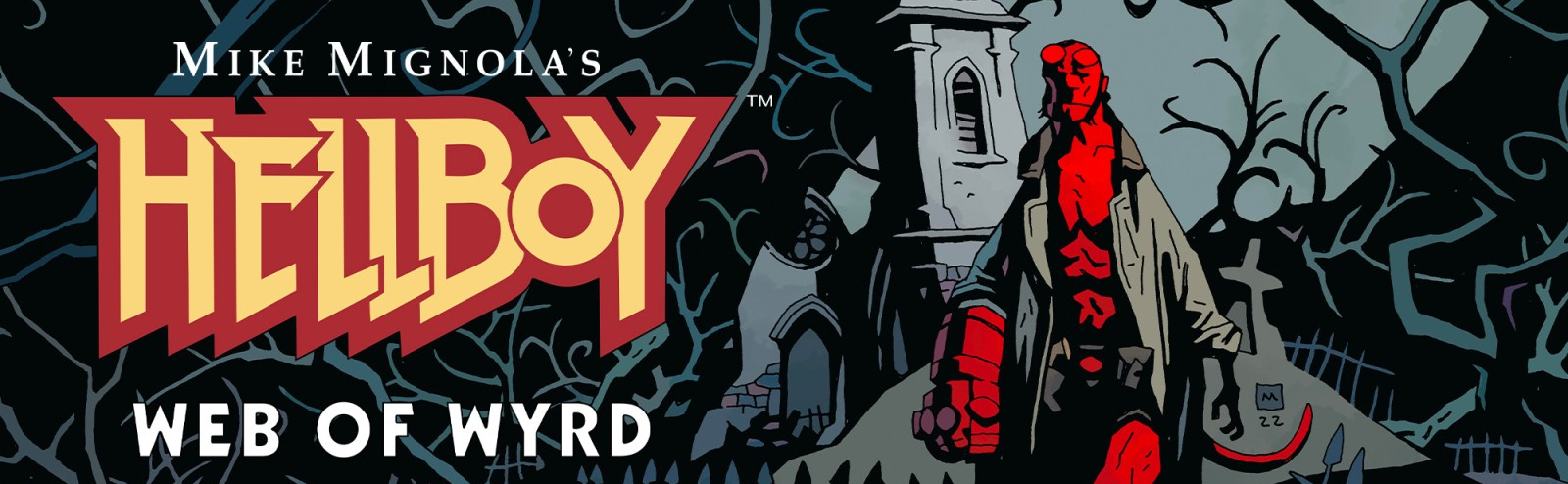 Banner Hellboy Web of Wyrd