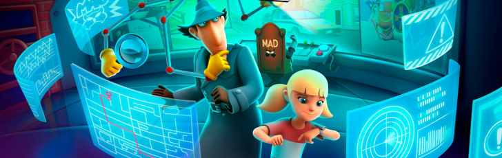 Banner Inspector Gadget MAD Time Party