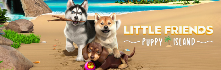 Banner Little Friends Puppy Island