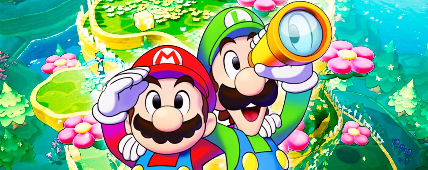 Banner Mario and Luigi Brothership