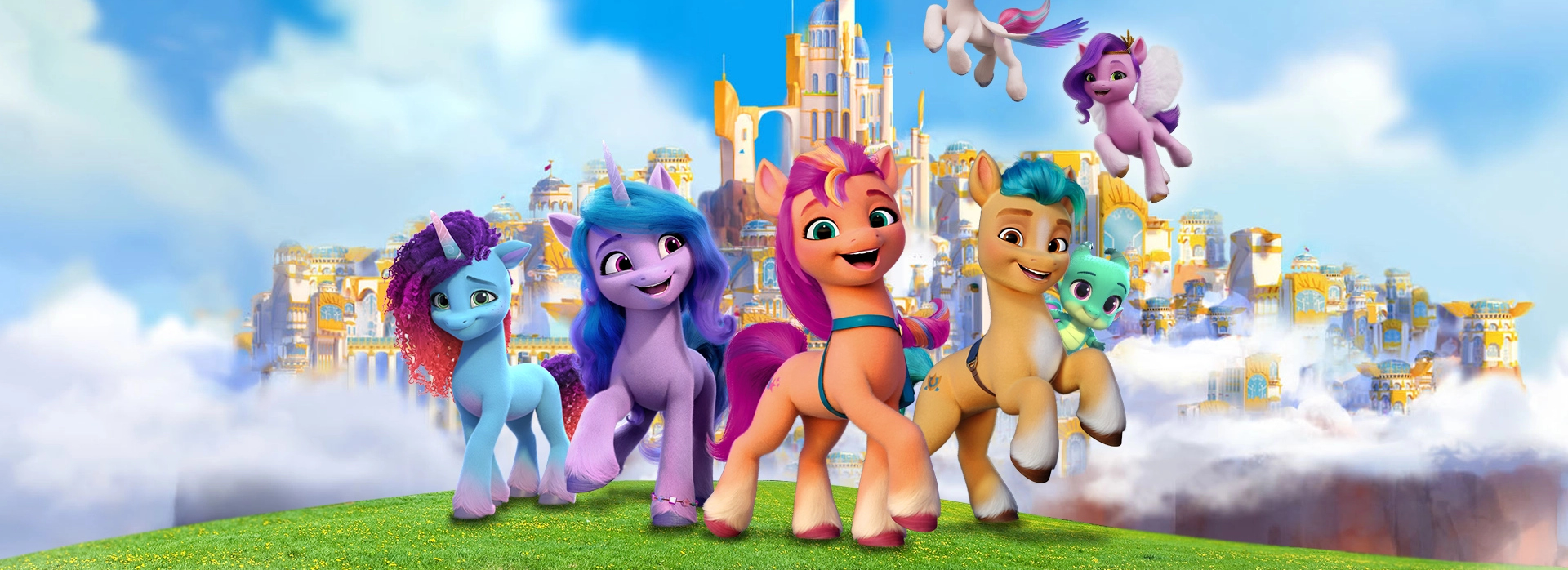 Banner My Little Pony Het Mysterie van Zephyrhoogte