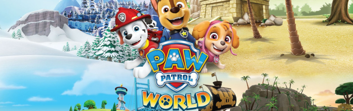 Banner PAW Patrol World