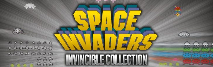 Banner Space Invaders Invincible Collection