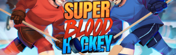 Banner Super Blood Hockey