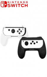 Switch Joy-Con Grip Third Party 2 stuks Zwart & Wit voor Nintendo Switch