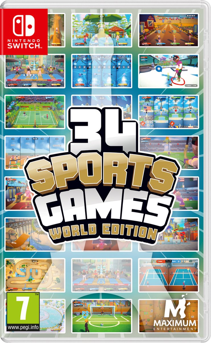 Boxshot 34 Sports Games: World Edition