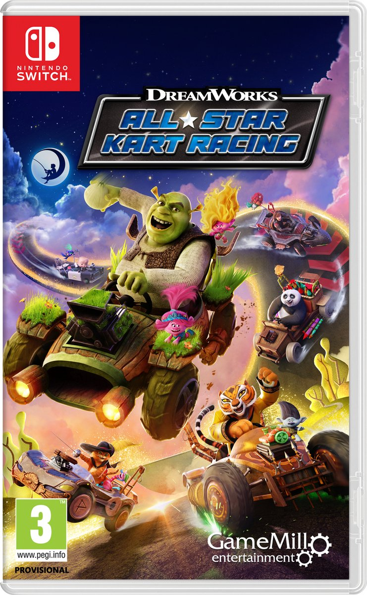 Boxshot DreamWorks All-Star Kart Racing