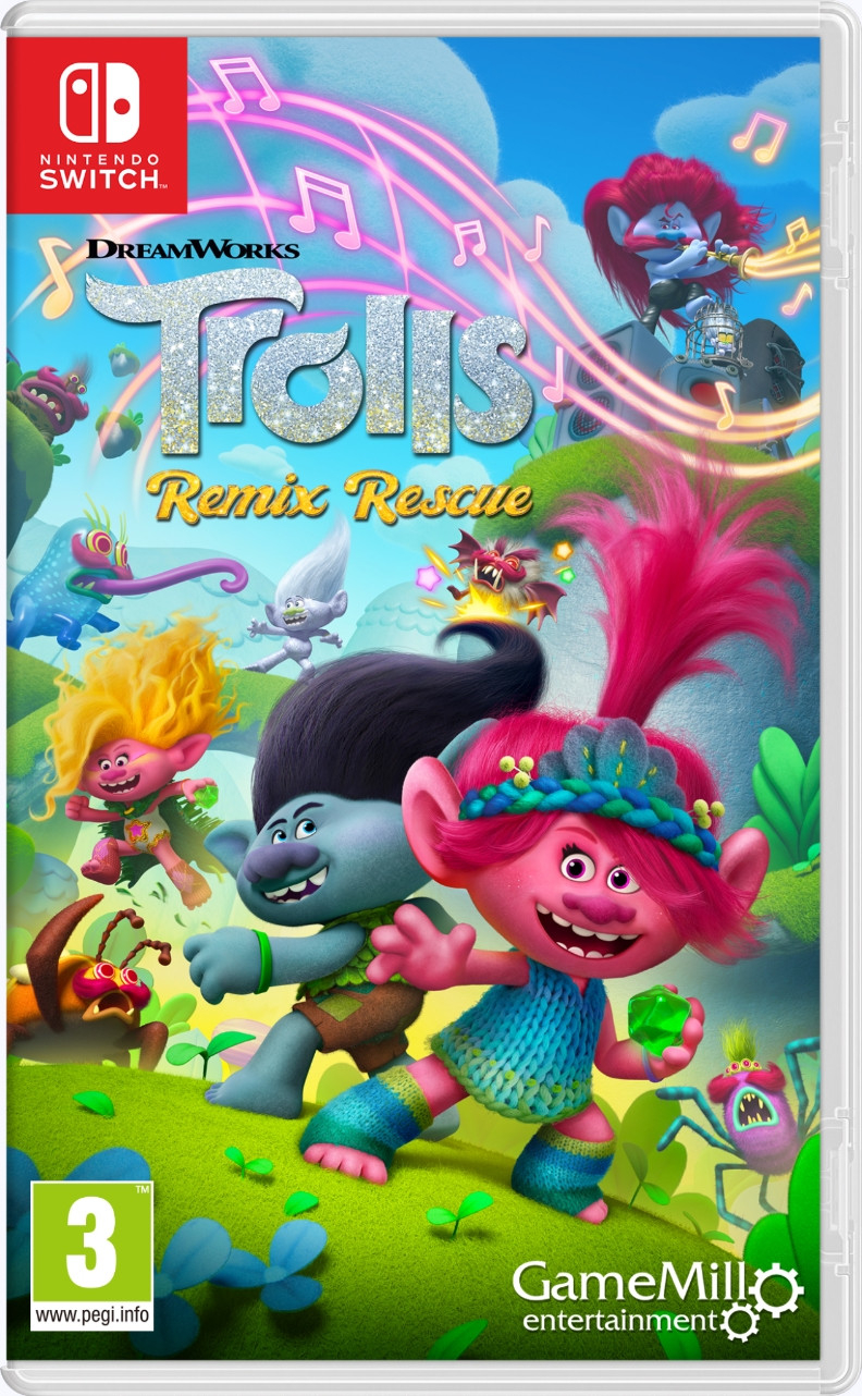 Boxshot DreamWorks Trolls Remix Rescue