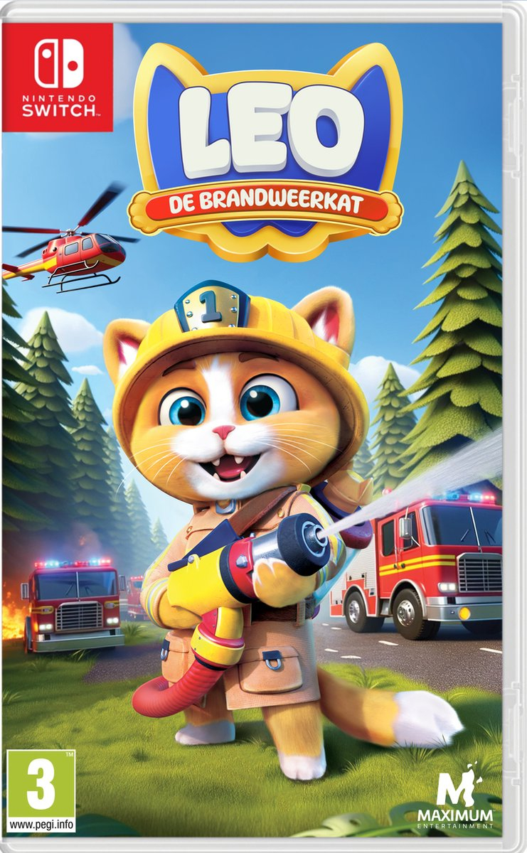 Boxshot Leo: De Brandweerkat