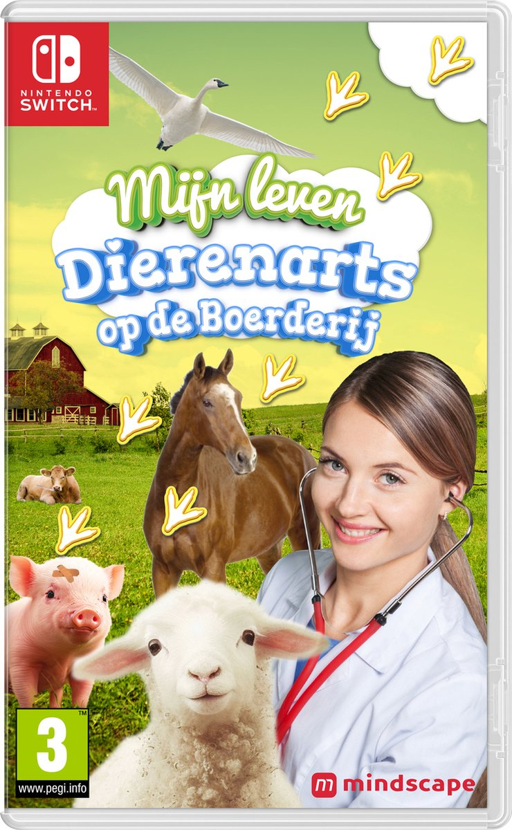 Boxshot Mijn leven: Dierenarts op de Boerderij