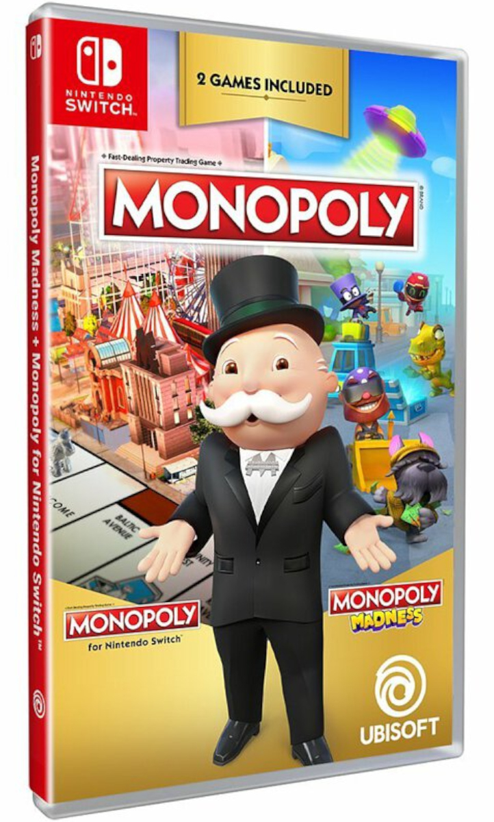 Boxshot Monopoly for Nintendo Switch + Monopoly Madness