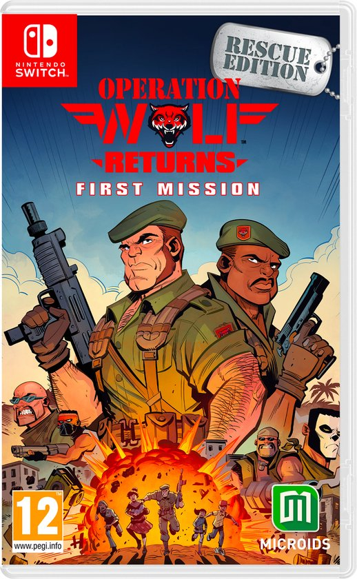 Boxshot Operation Wolf Returns: First Mission - Rescue Edition