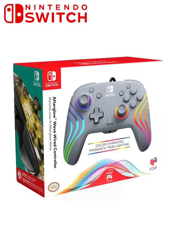 Boxshot PDP Afterglow Wave Wired Controller