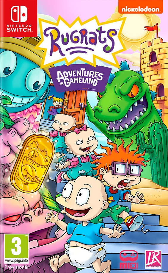 Boxshot Rugrats: Adventures in Gameland