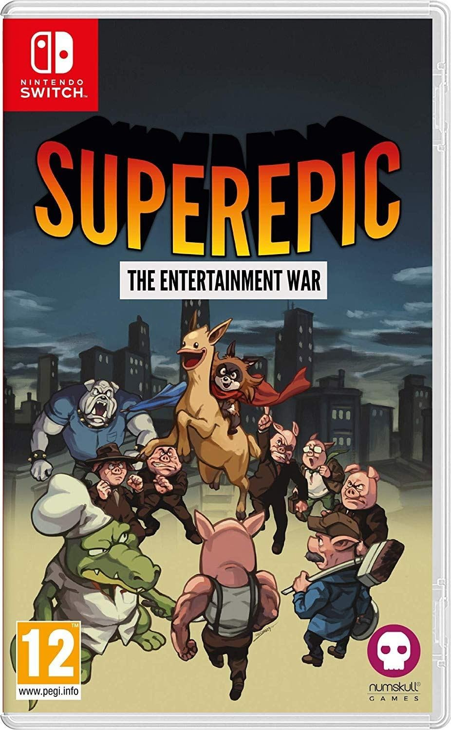 Boxshot SuperEpic: The Entertainment War