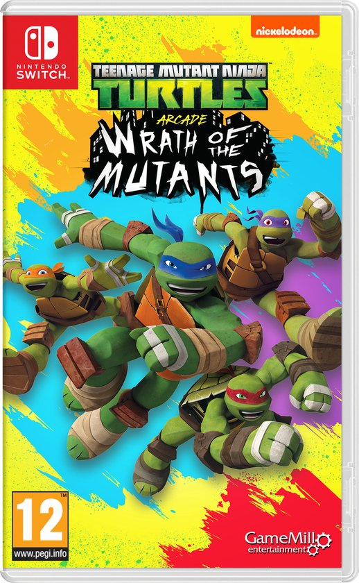 Boxshot Teenage Mutant Ninja Turtles Arcade: Wrath of the Mutants