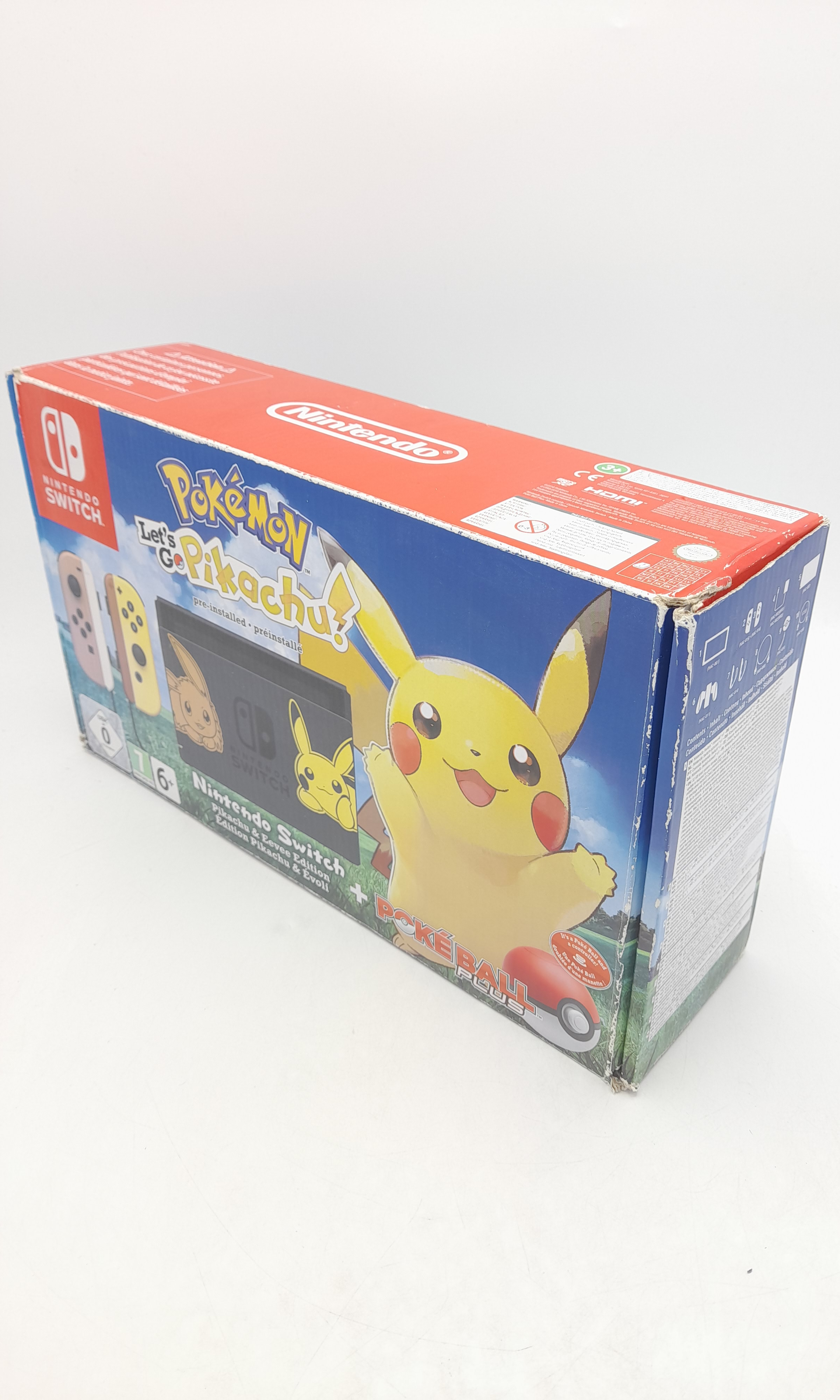 Foto van Nintendo Switch Pikachu & Eevee Edition Zeer Mooi & in Doos