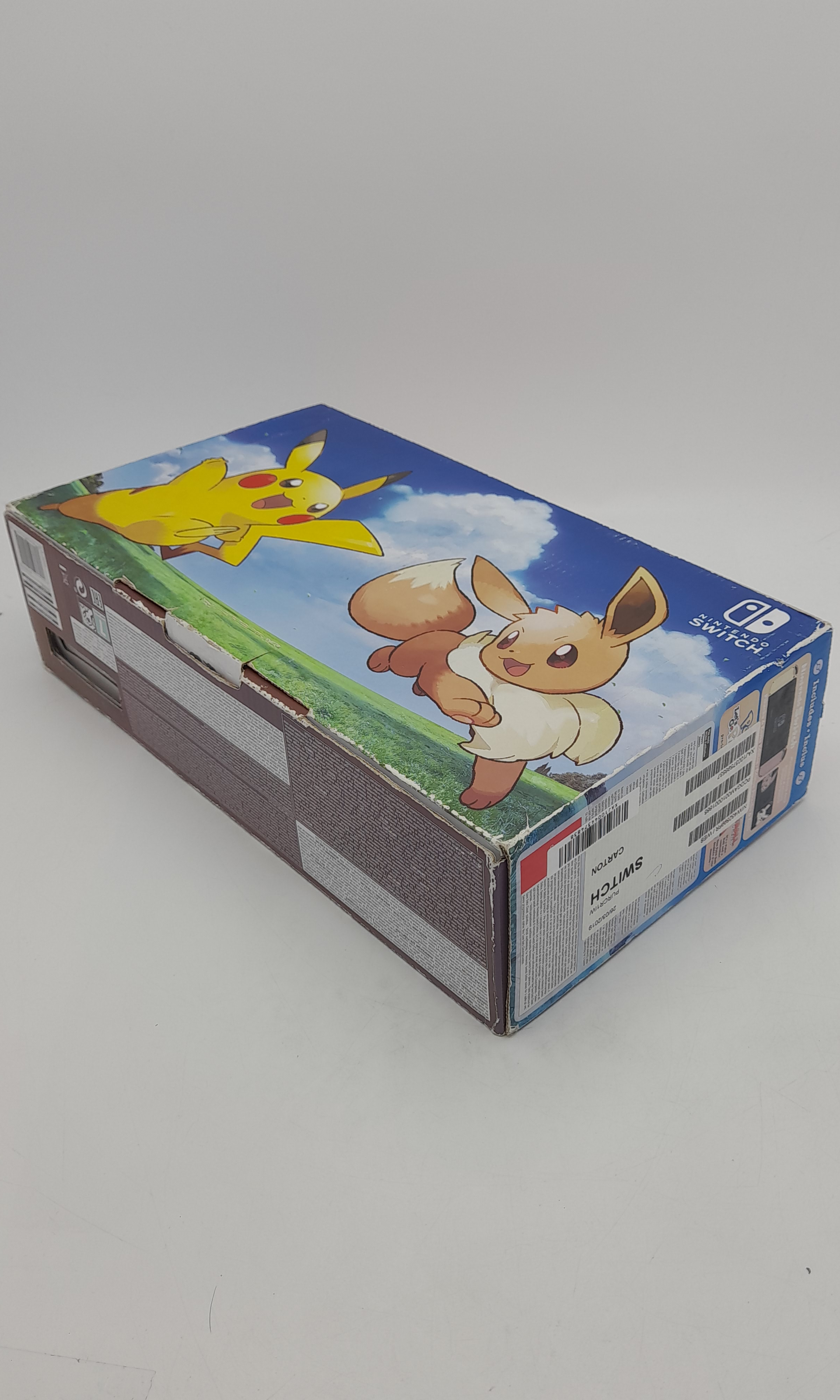 Foto van Nintendo Switch Pikachu & Eevee Edition Zeer Mooi & in Doos