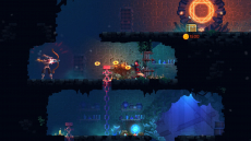 Review Dead Cells: De wereld van Dead Cells zit vol geheimen om te ontdekken. Probeer zoveel mogelijk items te vinden om jezelf te versterken.