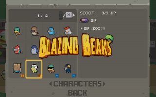 Blazing Beaks: Afbeelding met speelbare characters