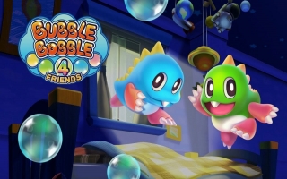 Spil med dragerne Bub og Bob i det nye Bubble Bobble-spil!