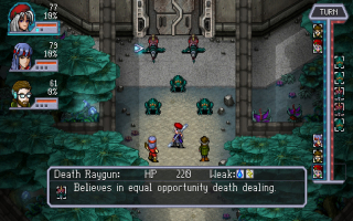 Cosmic Star Heroine: Screenshot