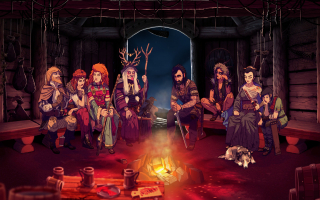 Dead in Vinland: True Viking edition: Afbeelding met speelbare characters