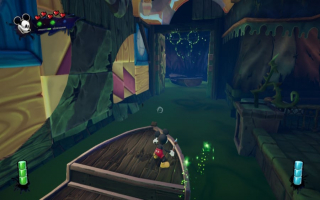 Disney Epic Mickey: Rebrushed speelt als een 3D-platformer waar je met je magische penseel verschillende puzzels kan voltooien!