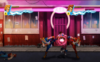 Double Dragon Neon: Screenshot