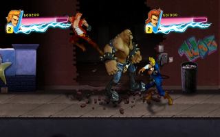 afbeeldingen voor Double Dragon Neon