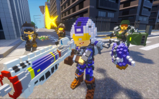 Earth Defense Force: World Brothers 2: Afbeelding met speelbare characters