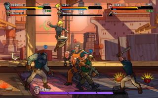 Mayhem Brawler: Screenshot