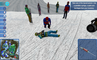 Mountain Rescue Simulator: Screenshot