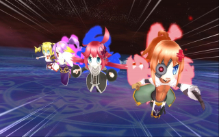 Mugen Souls Z: Afbeelding met speelbare characters