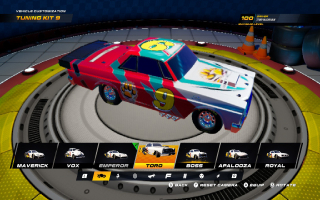 NASCAR Arcade Rush: Afbeelding met speelbare characters