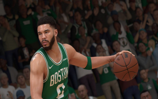 NBA 2K25: Afbeelding met speelbare characters