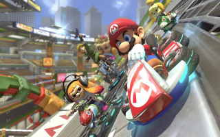 Nintendo Switch - OLED Model Mario Kart 8 Deluxe Bundel: Screenshot