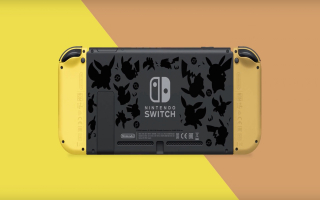 Nintendo Switch Pikachu and Eevee Edition plaatjes