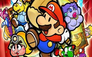 Spiele als Paper Mario und all seine Freunde in Paper Mario: Die Legende vom Tausendjährigen Tor!