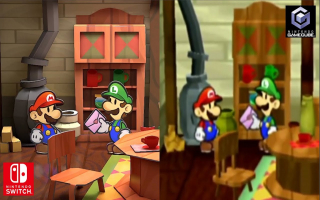 Paper Mario: The Thousand-Year Door is a remake of the GameCube version of the game that was released in 2004!