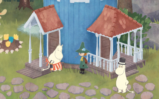 Snufkin Melody of Moominvalley plaatjes