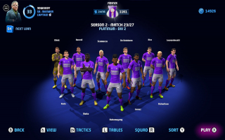 Sociable Soccer 24: Afbeelding met speelbare characters