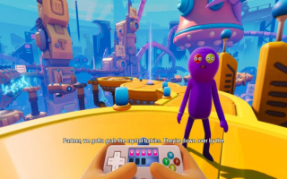 Trover Saves the Universe: Screenshot